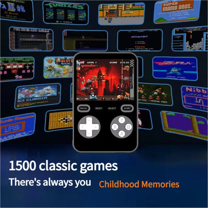 Power Up Your Play: Mini Game Console Thin Magnetic Wireless Power Bank 5000mAh - Fast Charging for iPhone 16 & Samsung!